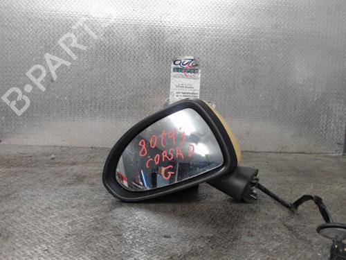 Used Left mirror OPEL CORSA D (S07) 1.3 CDTI (L08, L68) (75 hp) 24087005