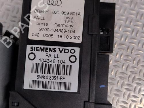 Rudehejsemekanisme Højre foran AUDI A2 (8Z0) 1.4 TDI (75 hp) 26015390