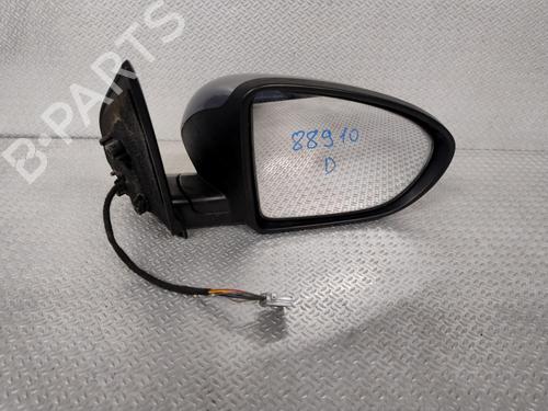 Right mirror NISSAN QASHQAI I (J10, NJ10) 2.0 dCi All-wheel Drive | BP29214913C27 