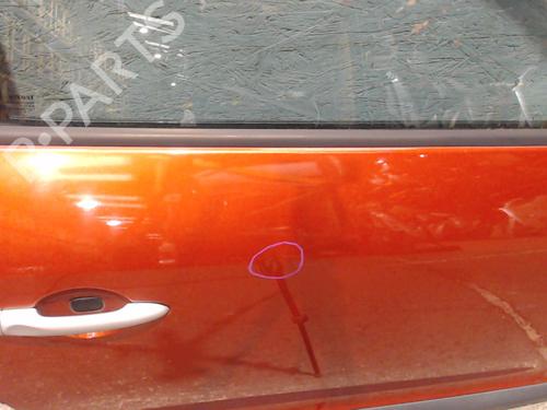 Used Right front door RENAULT MEGANE III Coupe (DZ0/1_) 1.5 dCi (DZ0B) (106 hp) 24101723
