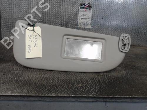 Used Right sun visor PEUGEOT 206 Hatchback (2A/C) 1.1 i (60 hp) 24090791