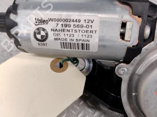 Used Rear wiper motor BMW 1 (E87) 118 d (136 hp) 28615118