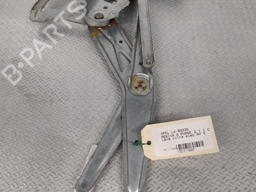 Front left window mechanism OPEL MERIVA A MPV (X03) 1.7 CDTI (E75) | BP30163992C22
