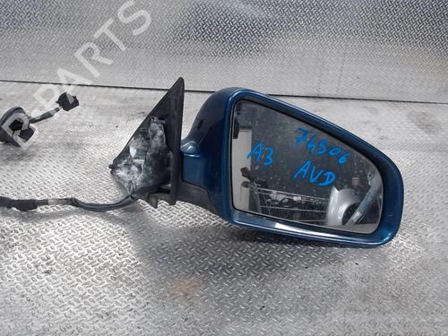 Used Right mirror AUDI A3 (8P1) 2.0 TDI 16V (140 hp) 24076730