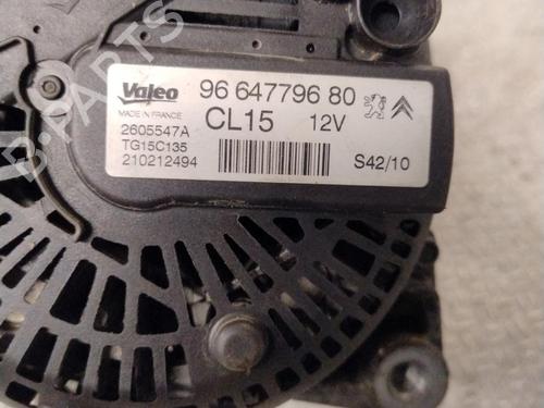 Used Alternator PEUGEOT 308 SW I (4E_, 4H_) 1.6 HDi (112 hp) 28713660