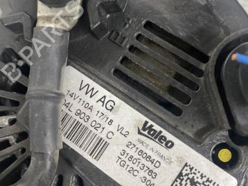 Alternator VW POLO VI (AW1, BZ1, AE1) 1.6 TDI | BP24101227M7 