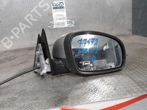 Right mirror SKODA FABIA II (542) 1.4 TDI | BP24082842C27 