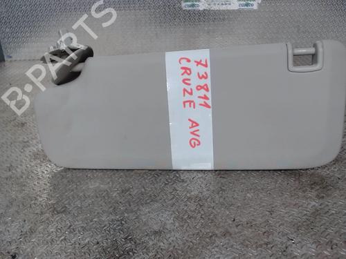 Used Left sun visor Left sun visor CHEVROLET CRUZE (J300) 2.0 CDI (150 hp) 24078702 24078702