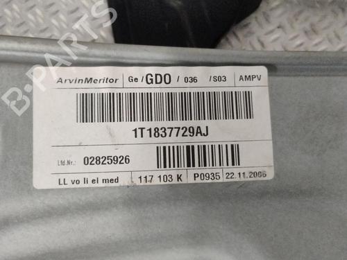 Rudehejsemekanisme ventre foran VW TOURAN (1T1, 1T2) 1.9 TDI | BP28416327C22 