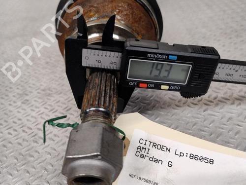 Left front driveshaft CITROËN AMI (9A_) Electric (9AZ2CA) | BP37596376M38 - Image 3
