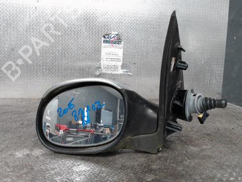 Used Left mirror PEUGEOT 206 Hatchback (2A/C) 1.4 HDi eco 70 (68 hp) 24087722