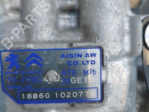 Gearbox PEUGEOT 2008 I (CU_) 1.2 THP 110 / PureTech 110 | BP26315011M3 