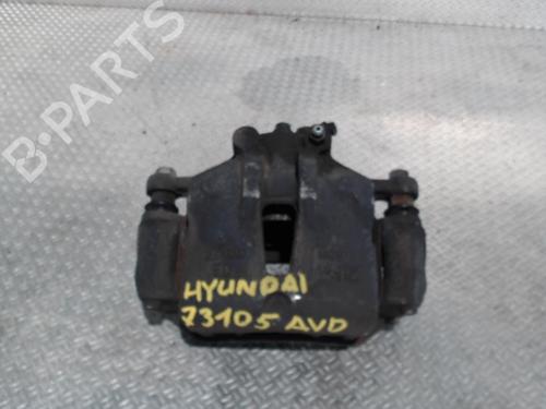 Used Right front brake caliper HYUNDAI i30 (FD) 1.6 CRDi (90 hp) 24075385