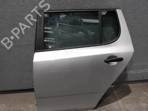 Used Left rear door SKODA FABIA II (542) 1.2 TDI (75 hp) 24092625