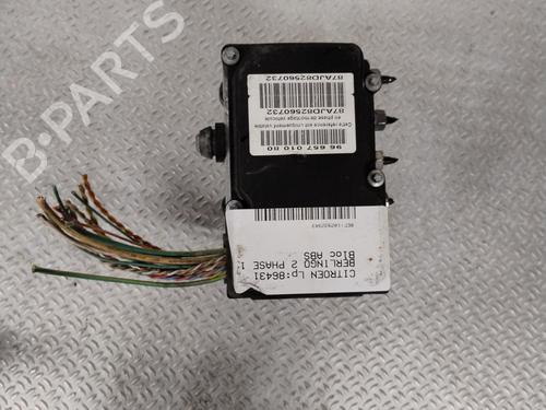 Used ABS pump ABS pump CITROËN BERLINGO MULTISPACE (B9) 1.6 HDi 75 16V (75 hp) 28970333 28970333