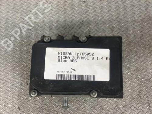 Used ABS pump NISSAN MICRA III (K12) 1.4 16V (88 hp) 30484510