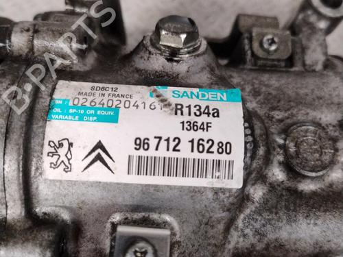 Used AC compressor AC compressor CITROËN C3 II (SC_) 1.4 HDi 70 (SC8HZC, SC8HR0, SC8HP4) (68 hp) 30630661 30630661