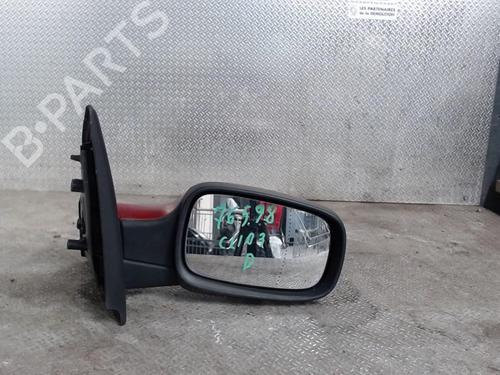 Used Right mirror RENAULT CLIO III (BR0/1, CR0/1) 1.4 16V (98 hp) 24081926