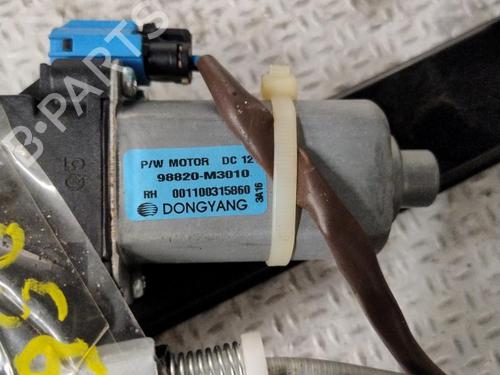 Front right window mechanism CHEVROLET SPARK (M300) 1.0 LPG | BP28087806C23 - Image 2