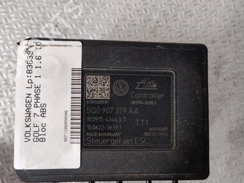 Used ABS pump VW GOLF VII (5G1, BQ1, BE1, BE2) 1.6 TDI (105 hp) 26916240
