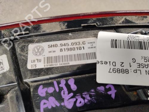 Used Left tailgate light VW GOLF VIII (CD1, DA1) 2.0 TDI (116 hp) 31284094