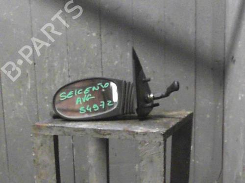Used Left mirror FIAT SEICENTO / 600 (187_) 1.1 (187AXB, 187AXB1A, 187AXC1A02) (54 hp) 24064304