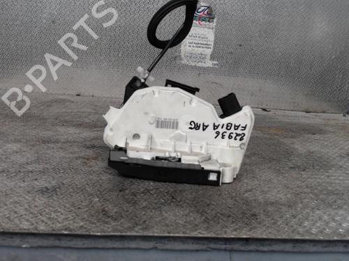 Used Rear left lock SKODA FABIA II (542) 1.2 TDI (75 hp) 24092710
