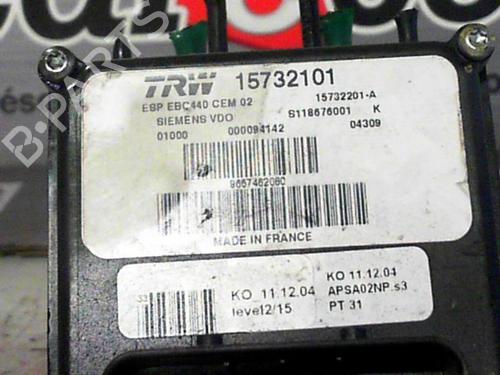 Used ABS pump PEUGEOT 407 (6D_) 1.6 HDi 110 (6D9HZC, 6D9HYC) (109 hp) 30483950