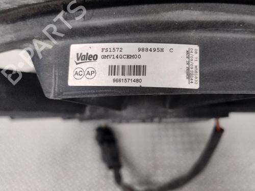 Used Radiator fan PEUGEOT 308 I (4A_, 4C_) 1.6 HDi (90 hp) 28833638