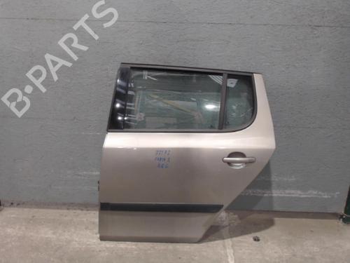 Used Left rear door SKODA FABIA II (542) 1.4 TDI (70 hp) 24082834