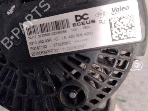 Alternator RENAULT CLIO V (B7_) 1.5 Blue dCi 100 (B7AD) | BP31302140M7 