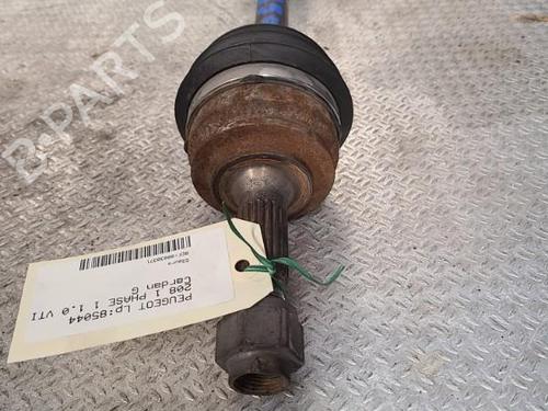 Used Left front driveshaft Left front driveshaft PEUGEOT 208 I (CA_, CC_) 1.0 VTi (68 hp) 24099683 24099683