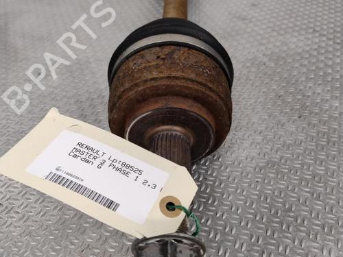 Left front driveshaft RENAULT MASTER III Van (FV) 2.3 dCi 150 FWD (FV0F, FV03, FV09) | BP27709758M38 