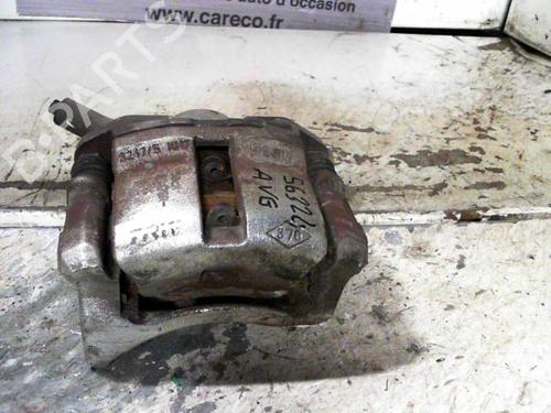 Venstre bremsekaliber foran RENAULT TWINGO II (CN0_) 1.2 16V (CN04, CN0B) (75 hp) 24065574