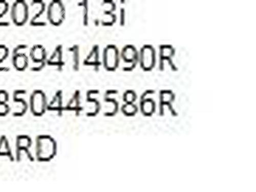 Staffa paraurti posteriore RENAULT CAPTUR II (HF_) TCe 130 (HFMF) (131 hp) 32075674