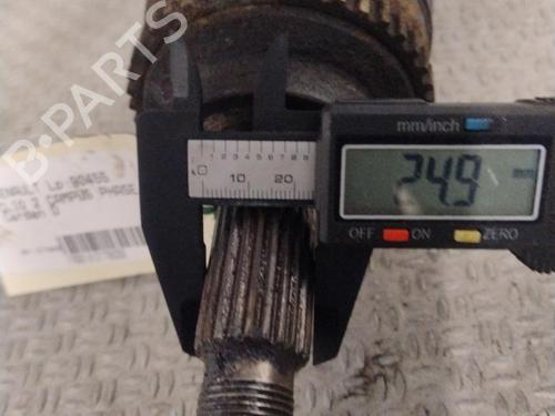 Used Right front driveshaft Right front driveshaft RENAULT CLIO II (BB_, CB_) 1.5 dCi (B/C2J) (68 hp) 33458307 33458307