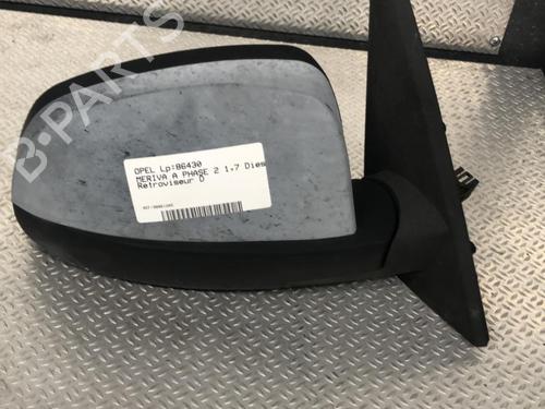 Right mirror OPEL MERIVA A MPV (X03) 1.7 CDTI (E75) | BP24060481C27 
