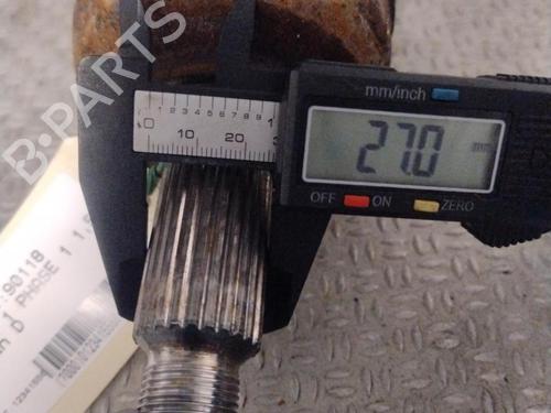 Used Right front driveshaft Right front driveshaft DACIA DUSTER (HS_) 1.5 dCi (HSMC) (107 hp) 34175842 34175842