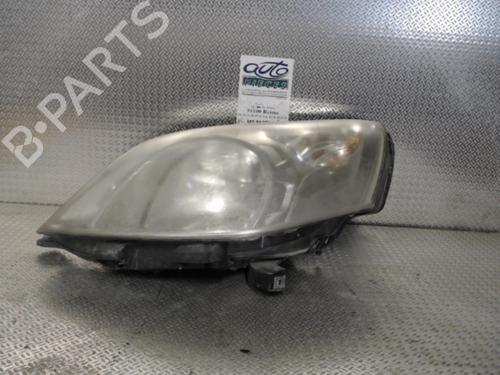 Used Left headlight PEUGEOT BIPPER Tepee 1.4 HDi (68 hp) 24073658
