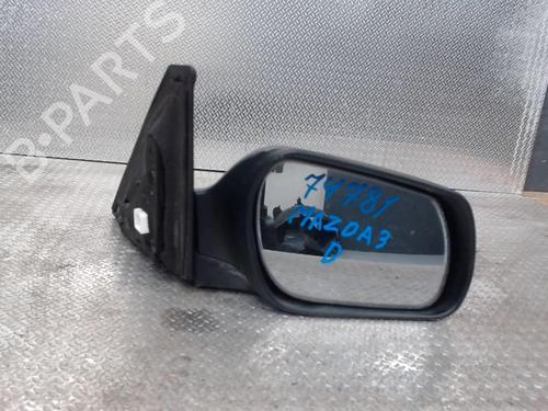 Used Right mirror MAZDA 3 Saloon (BK) 1.6 DI Turbo (BK12Y) (109 hp) 24077197