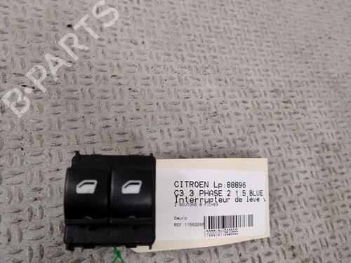 Used Left front window switch Left front window switch CITROËN C3 III (SX) 1.5 BlueHDi 100 (SXYHYP, SXYHTU) (102 hp) 30721587 30721587
