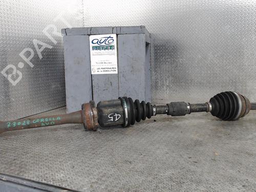 Used Right front driveshaft TOYOTA COROLLA Verso (_E12_) 2.0 D-4D (CDE120_, CDE120R) (90 hp) 24078475