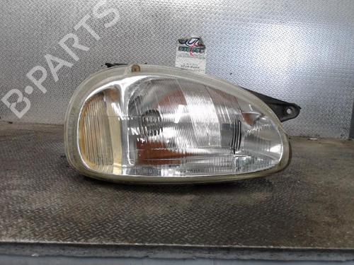 Used Right headlight OPEL CORSA B (S93) 1.2 i 16V (F08, F68, M68) (65 hp) 24091007