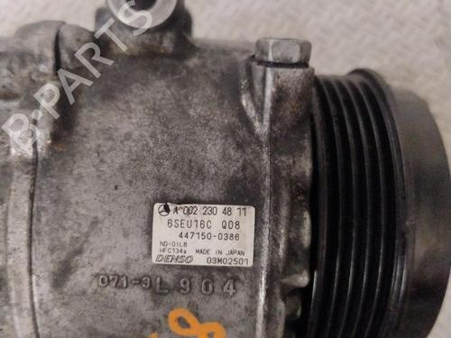 Used AC compressor AC compressor MERCEDES-BENZ A-CLASS (W169) A 200 CDI (169.008, 169.308) (140 hp) 36462667 36462667
