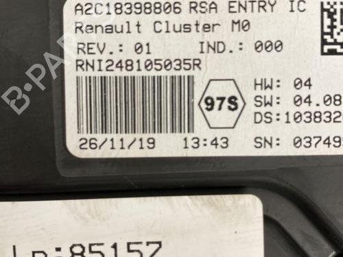 Instrument cluster RENAULT MASTER III Van (FV) 2.3 dCi 165 RWD (FV0P, FV0U, FV10, FV12, FV1E) | BP36463867C47 - Image 3