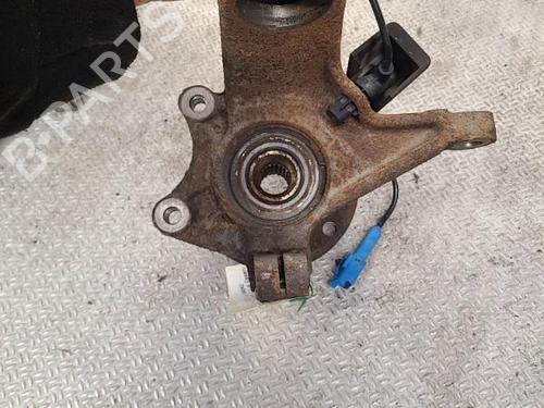 Used Left front steering knuckle PEUGEOT 206 Hatchback (2A/C) 1.4 i (75 hp) 24100038