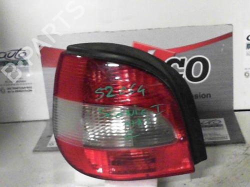 Used Left taillight RENAULT SCÉNIC I MPV (JA0/1_, FA0_) 1.9 dCi (JA05, JA1F) (102 hp) 24062813
