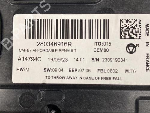 Radio RENAULT CLIO V (B7_) 1.0 LPG (B7MT) | BP37596281E6 - Image 4