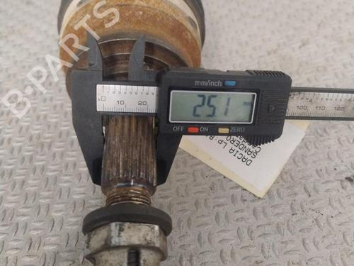 Used Right front driveshaft Right front driveshaft DACIA SANDERO III 1.0 TCe 90 (91 hp) 34049025 34049025