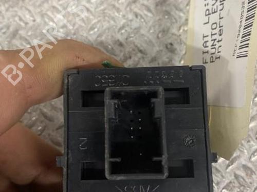 Used Left front window switch FIAT PUNTO EVO (199_) 1.4 LPG (78 hp) 24100603